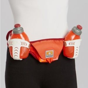 New ~ Nathan Speed 2 Hydration Waist Pack Belt Orange LG Unisex